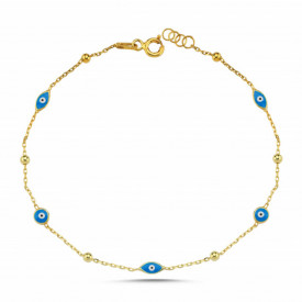 Evil Eye Wholesale Sterling Silver Turkish Bracelet