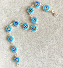 Turquise Handmade Wholesale Evil Eye Turkish Beads Bracelet
