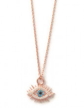Wholesale Evil Eye Jewelry Rose Gold Necklace Pendant