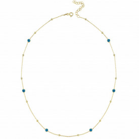 Evil Eye Sterling Silver Chain Wholesale Necklace