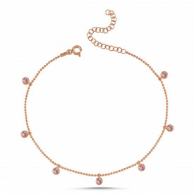 Anklet Charm Bracelet Wholesale Turkish Sterling Silver