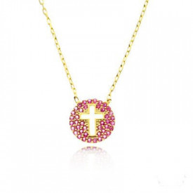 Cross Design Necklace Wholesale Sterling Silver 925
