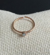 Enamel Design Turkish Rings Wholesale Rose Gold Minimal Silver 925