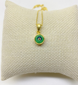 Evil Eye Sterling Silver Chain Wholesale Necklace