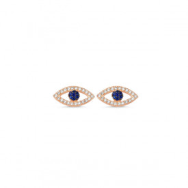 Evil Eye Turkish Earring Wholesale Sterling 925 Silver