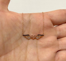 Angel Necklace Pendant Sterling Silver 925