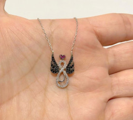 Angel Necklace Pendant Sterling Silver 925