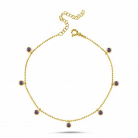 Anklet Charm Bracelet Wholesale Turkish Sterling Silver