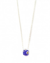 Wholesale Eyeball Necklace with Silver Beads Intriguing Piece