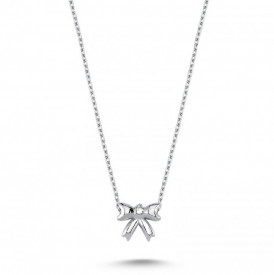 Bow Necklace Pendant Wholesale Sterling 925 Silver