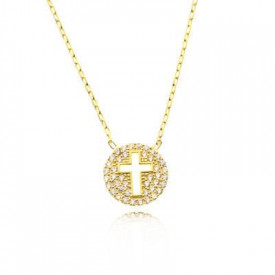 Cross Design Necklace Wholesale Sterling Silver 925