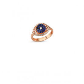 Evil Eye Wholesale 925 Turkish Silver Rings