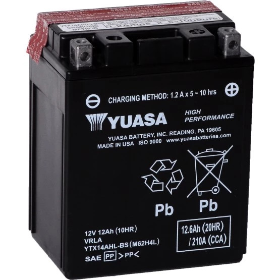 Baterie moto Yuasa AGM 12V 10Ah (YT12A-BS)