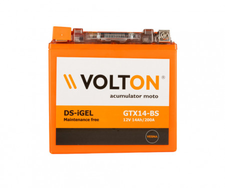 Baterie moto Volton DS-iGEL 12V 14Ah, 200A (GTX14-BS)
