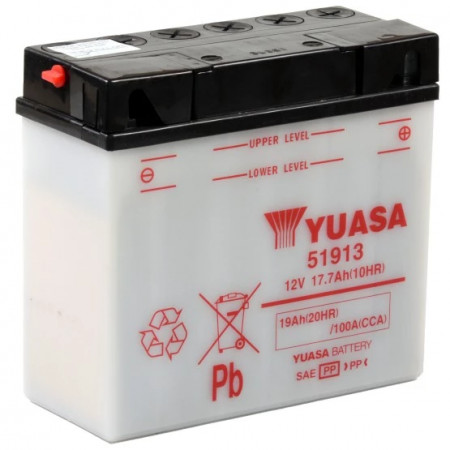 Baterie moto Yuasa YuMicron 12V 17.7Ah, 100A 51913 (DC)