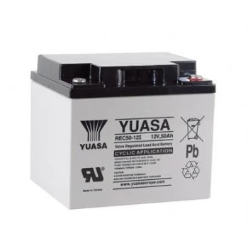 Baterie stationara Yuasa, 12V, 50 Ah, REC50-12
