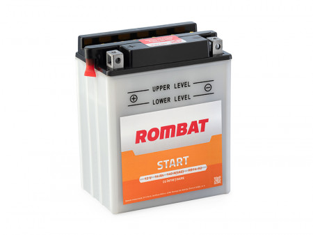 Baterie moto ROMBAT 12V 14Ah, 140A RB14L-A2 (YB14L-BS)