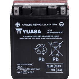 Baterie moto Yuasa AGM 12V 12Ah, 210A YTX14AH-BS (CP)