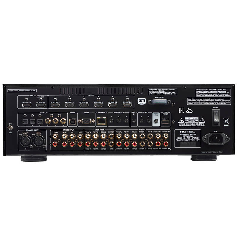 Preamplificatore / Processore Multicanale Home Theatre Rotel RSP1576MKII