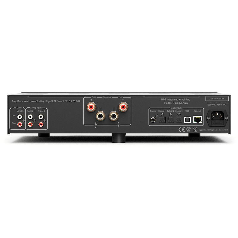 Amplificatore Integrato Stereo Con DAC Hi-Fi HEGEL H95