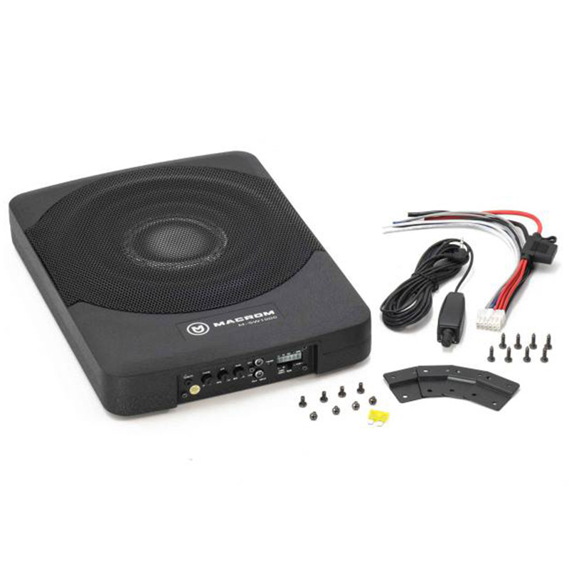 Subwoofer Amplificato 400 W HiFi Car MACROM SW1000