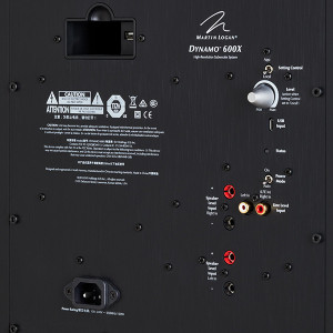 Subwoofer Amplificato Home Theatre Martin Logan Dynamo 600X