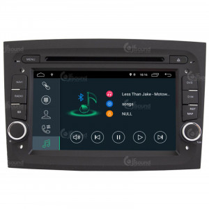 Autoradio con CD/DVD e Processore 4Core Hi-Fi Car per Fiat Doblò dal 2015 JF Sound JF-037FD-XDC
