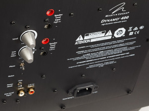 Subwoofer Amplificato Home Theatre Martin Logan Dynamo 400