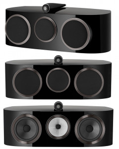 Diffusore Canale Centrale Home Theatre 3 Vie B&W HTM81 D4