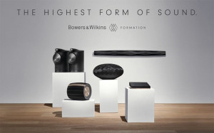 Soundbar attiva Home Theatre Formation Bar per Sistema Multiroom Wireless B&W Serie Formation