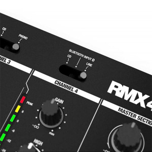 DJ Mixer Professionale Bluetooth 4 Canali Reloop RMX 44 BT