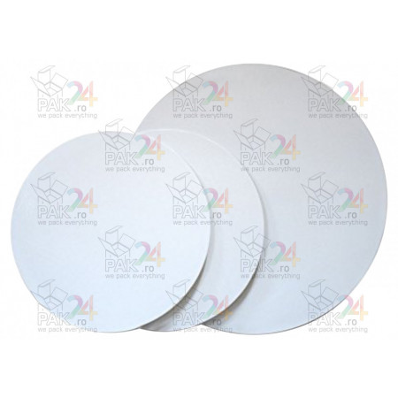 Disc carton alb 28 cm