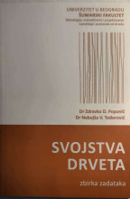 SVOJSTVA DRVETA: zbirka zadataka/Z.Popović, N. Todorović