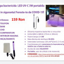 Lampa LED UV-C 3W portabila