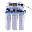 Sistem de osmoza inversa cu pompa booster, remineralizare si UV Light 50GPD+R+UV