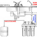 Sistem de osmoza inversa cu pompa booster si remineralizare Light 50GPD+R+BC
