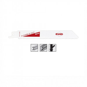 Set 5 panze pentru fierastrau sabie, dinti ceaprazuiti, HSS Bimetal - 8908