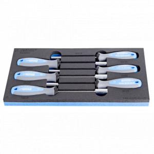 Set de capete chei tubulare cu maner TBI in modul SOS - 964/9BSOS