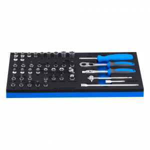 Set de capete chei tubulare si accesorii 1/4" in modul SOS - 964/5SOS