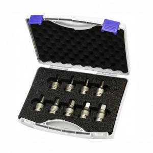 Trusa capete chei tubulare cu profil hexagon exterior de impact 1/2” - 725 H 9