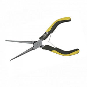 Cleste cu varfuri semirotunde ascutite ESD cu maner bimaterial - 64735