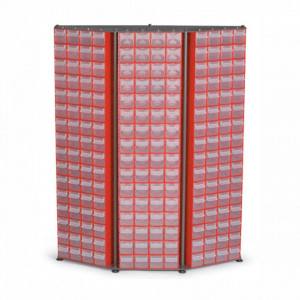 Organizator de perete 192 module (1430x315x1090mm) - C.D.13