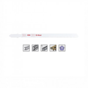Set 5 panze pentru fierastrau pendular, dantura ondulata, HSS-Bimetal - 8019