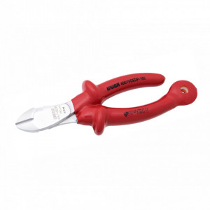 Cleste tais lateral pentru conditii grele izolat la 1000 V cu inel pentru carabiniera - 466/1VDEDP-H