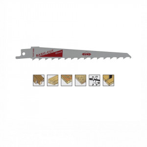 Set 5 panze pentru fierastrau sabie, dinti ceaprazuiti, HCS - 8905
