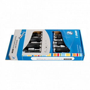 Set de surubelnite cu cap tubular cu maner CR - 629CS7CR