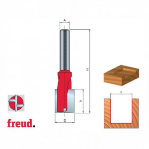 Freza cu coada, cilindrico frontala, cu varf de centrare, placata CMS Z2 - 17-