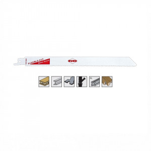 Set 5 panze pentru fierastrau sabie, dinti ceaprazuiti, HSS Bimetal - 8945