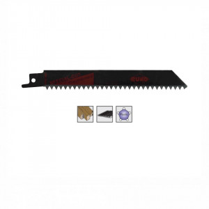 Set 5 panze pentru fierastrau sabie, dinti ceaprazuiti, HCS - 8903