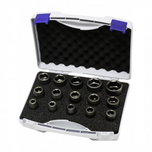 Trusa capete chei tubulare de impact 1/2” - 720 KS 15
